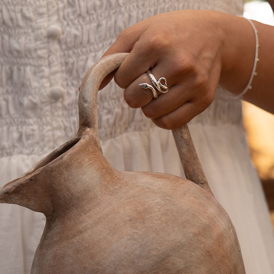 Golden Serpent Ring