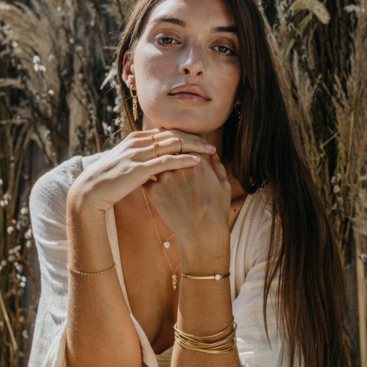 Mother of Pearl Cuff Bracelet