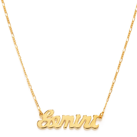 Zodiac Script Necklaces | Gemini