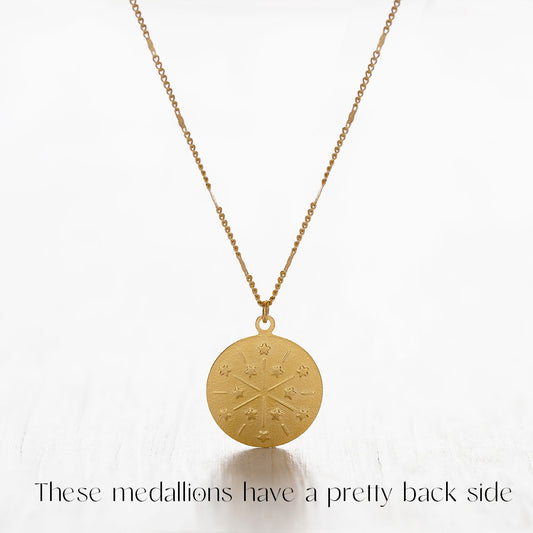 Zodiac Medallion | Aquarius