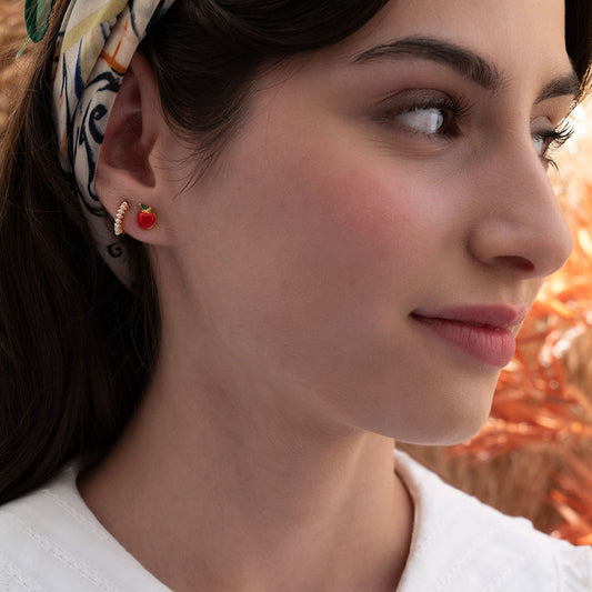 Apple Stud Earrings