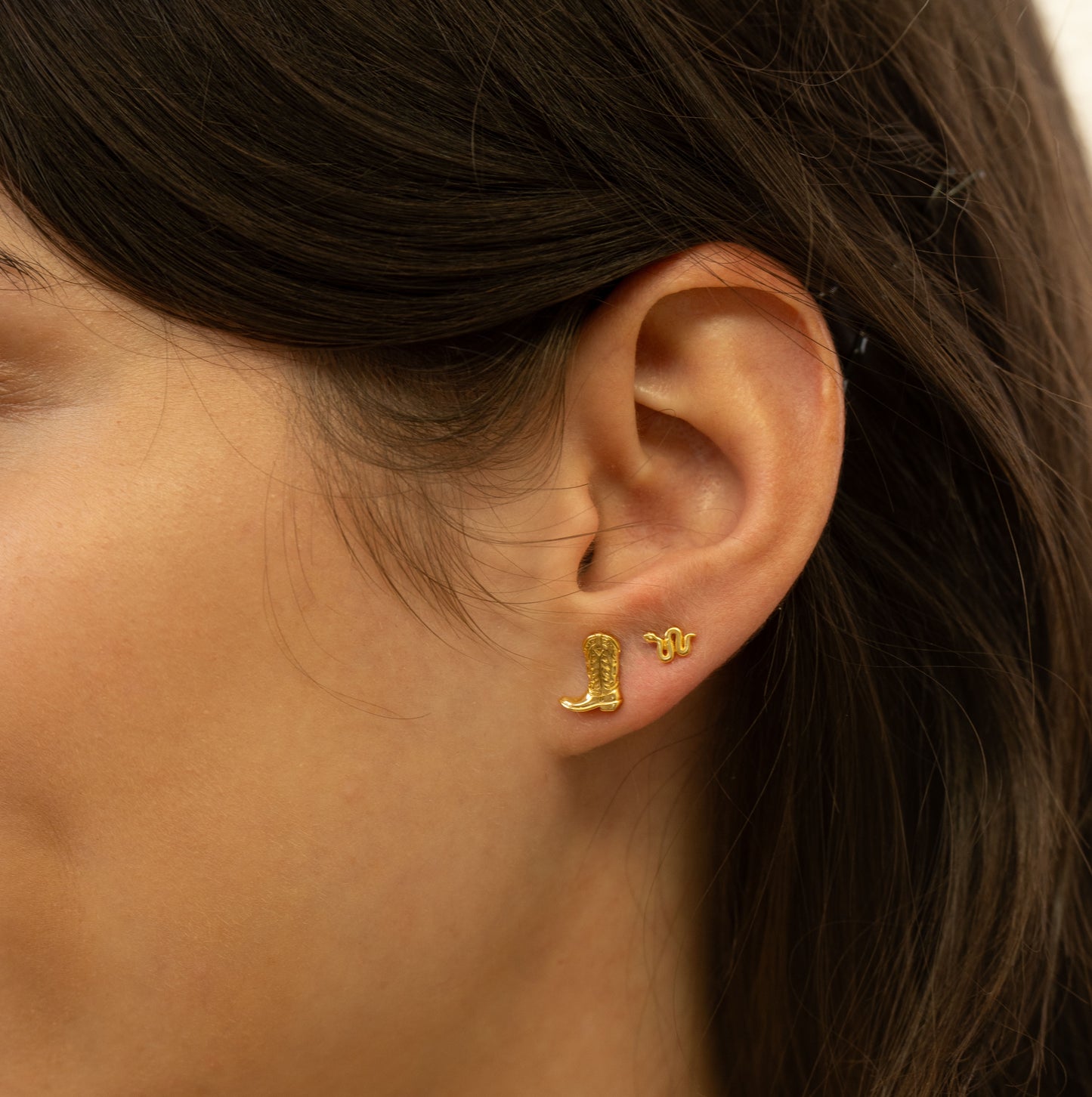 Cowboyboot Stud Earrings