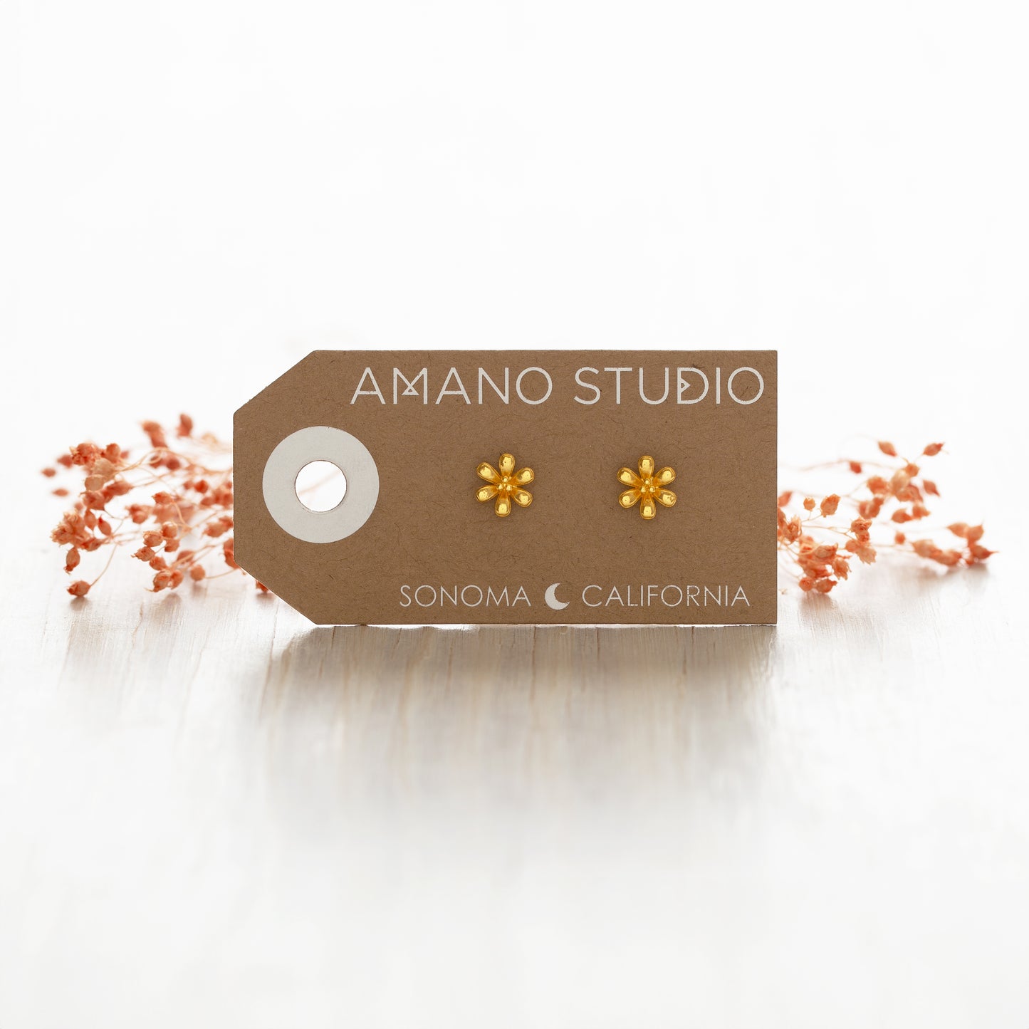 Lily Flower Stud Earring