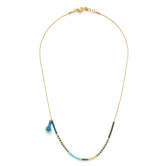 Miyuki Seed Bead Necklace | Sea Shore