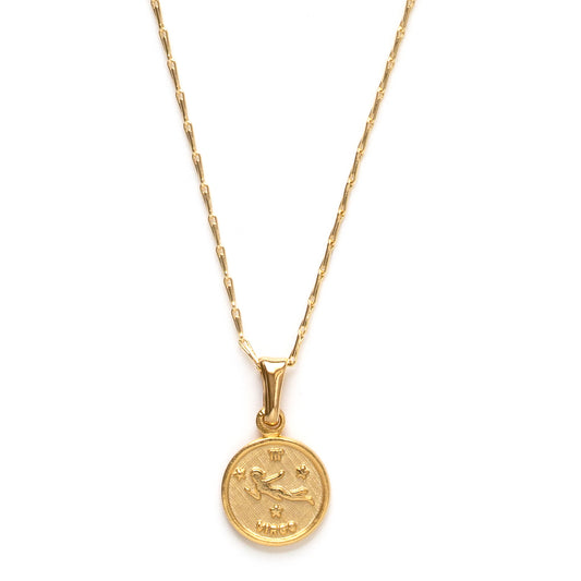 Tiny Zodiac Medallion | Virgo