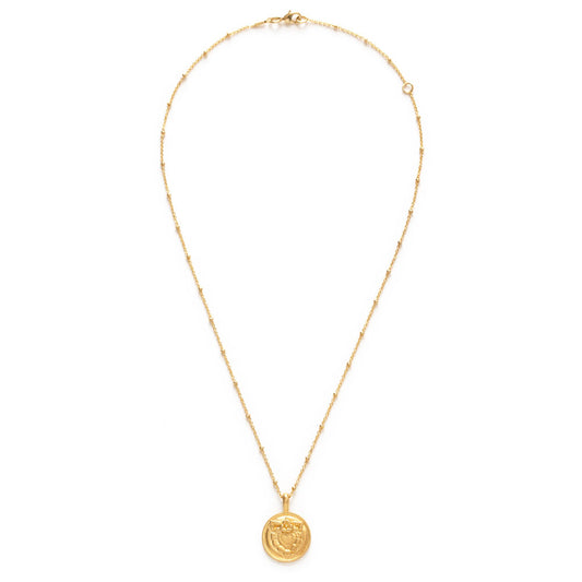 Mexican Folk Heart Necklace