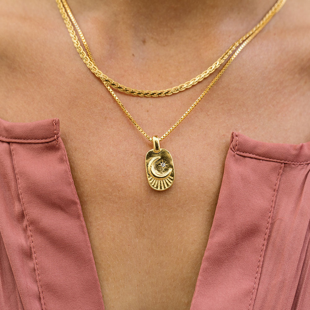 Serpentine Chain Necklace