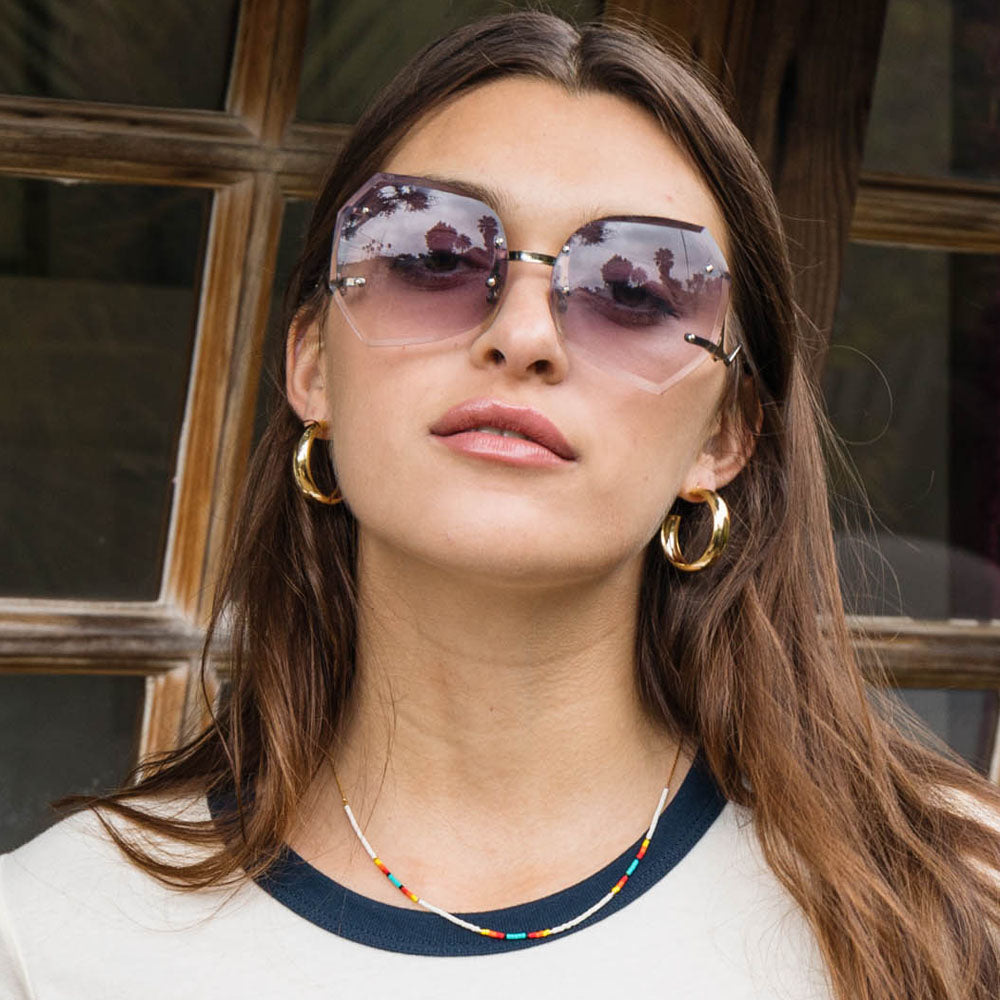 Miyuki Seed Bead Necklace | Sea Shore