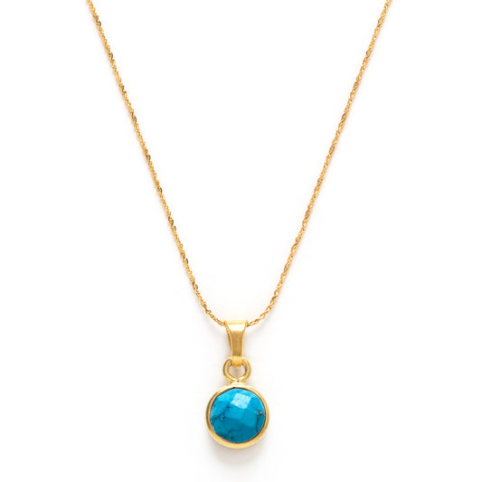 December Birthstone Necklace | Turquoise