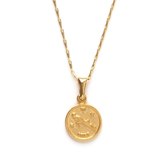 Tiny Zodiac Medallion | Aries