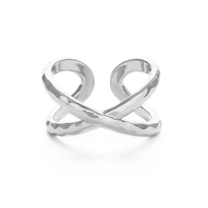 Hammered Cuff Ring