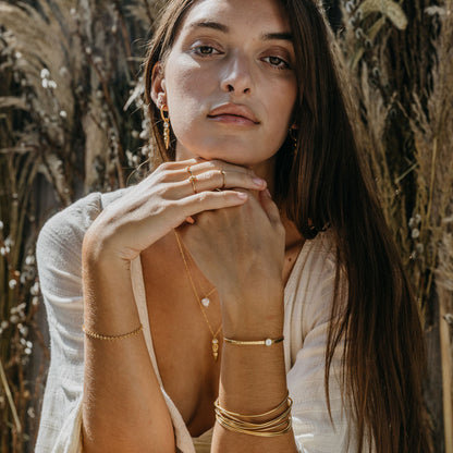 Mother of Pearl Cuff Bracelet