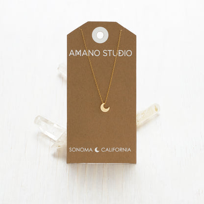 Crescent Moon Necklace