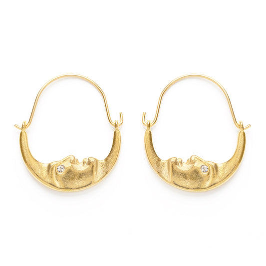 La Lune Hoop Earrings