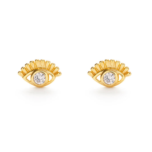 Eye of Protection Stud Earrings