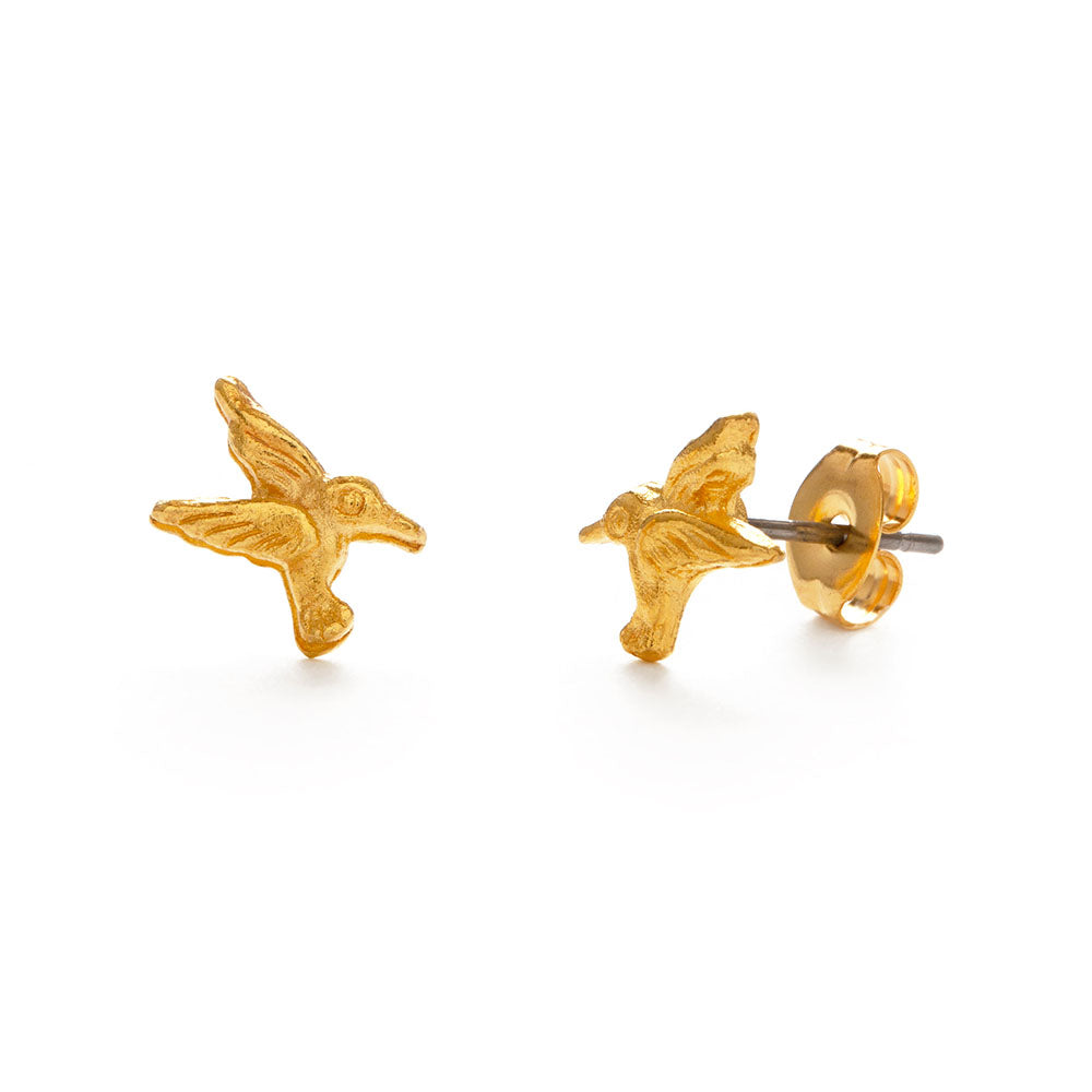 Hummingbird Stud Earrings