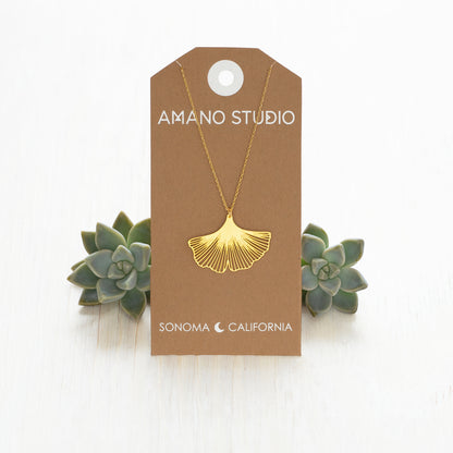 Gingko Leaf Necklace