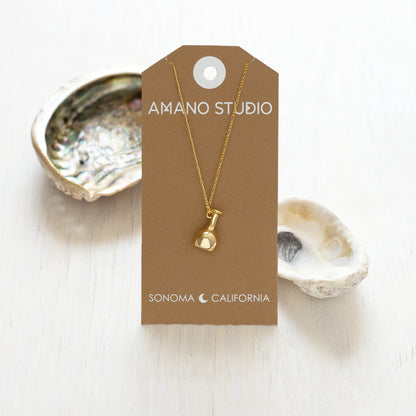 Ancient Vessel Pendant Necklace