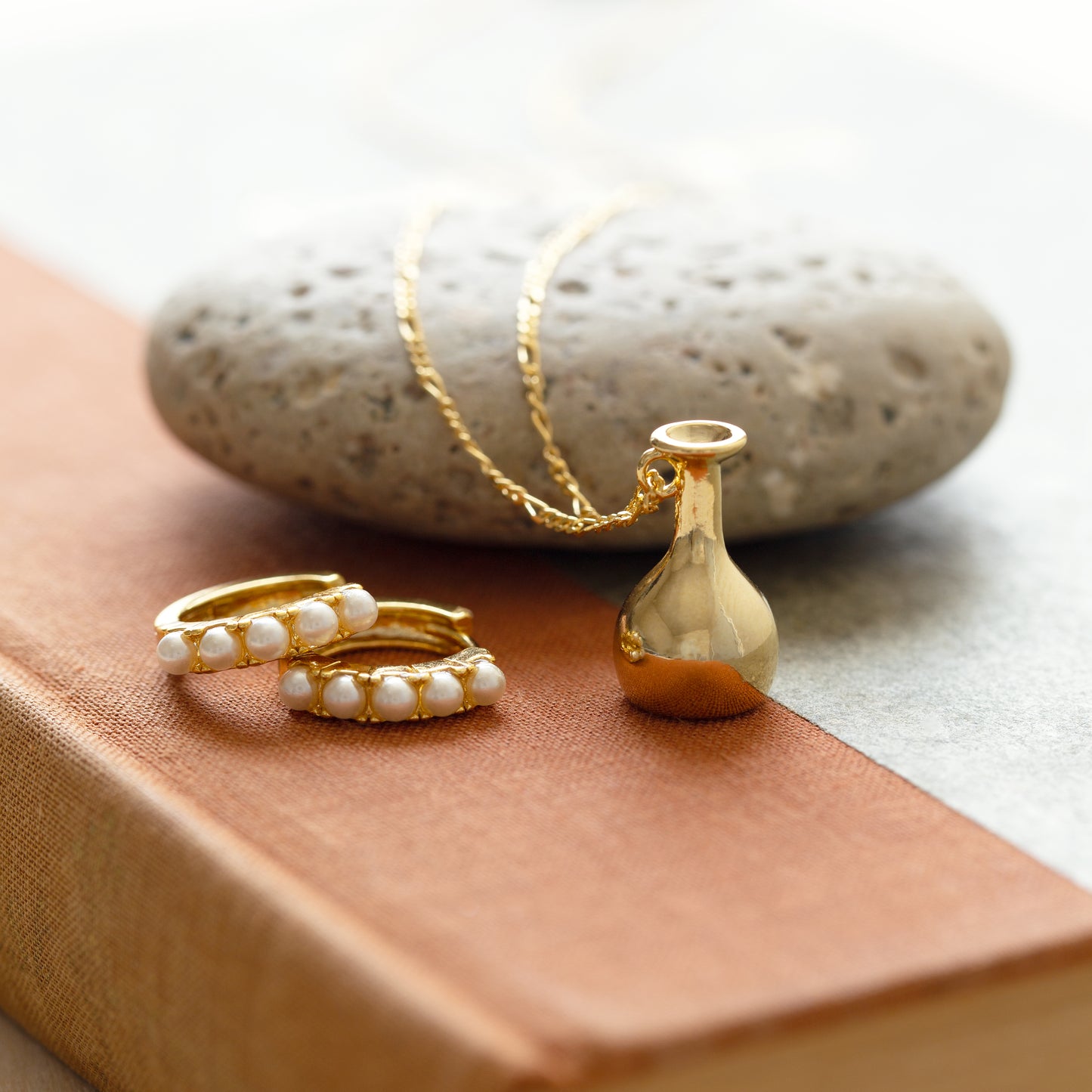 Ancient Vessel Pendant Necklace