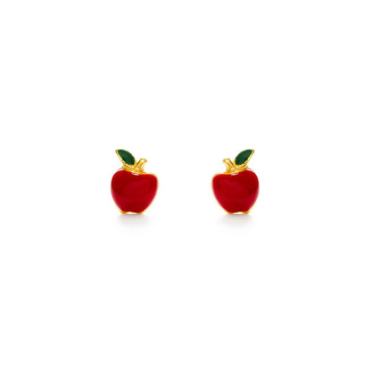 Apple Stud Earrings