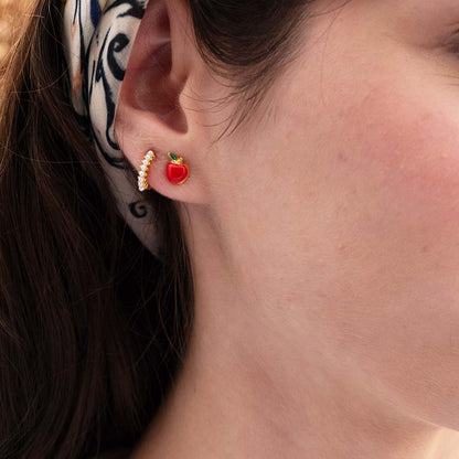 Apple Stud Earrings