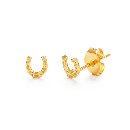 Horseshoe Stud Earrings