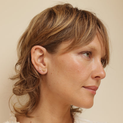 Rays of Light Stud Earrings