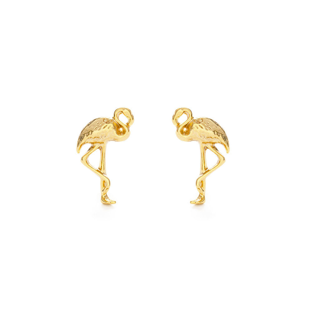 Flamingo Stud Earrings
