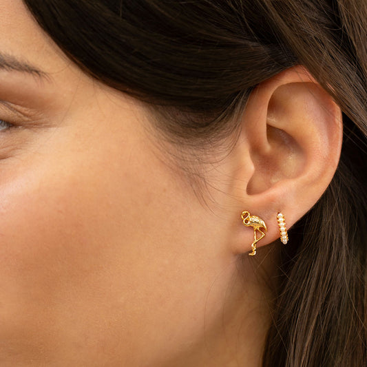 Flamingo Stud Earrings