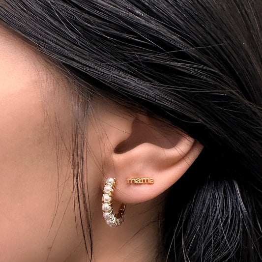 Mama Stud Earrings