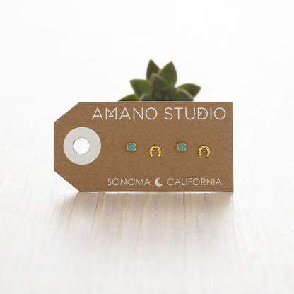 Montana Stud Earring Combo