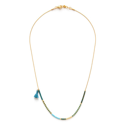 Miyuki Seed Bead Necklace | Sea Shore