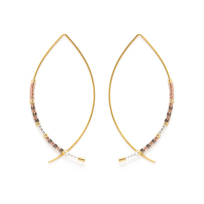 Japanese Marquise Threaders | Champagne