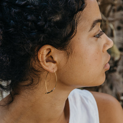 Japanese Marquise Threaders | Chocolate