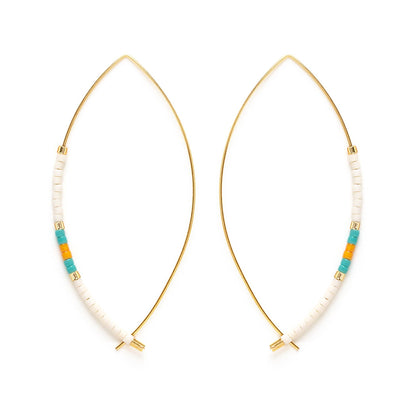 Japanese Marquise Threaders | El Mar