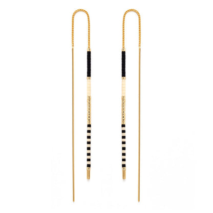 Miyuki Seed Bead Threaders | Black & Bone