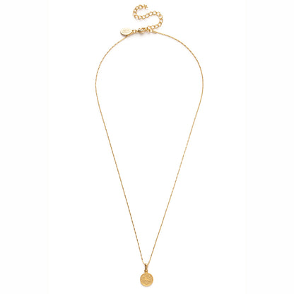 Tiny Zodiac Medallion | Leo