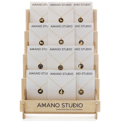 Black Enamel Zodiac | Leo