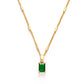 Emerald Holiday Necklace