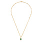 Emerald Holiday Necklace