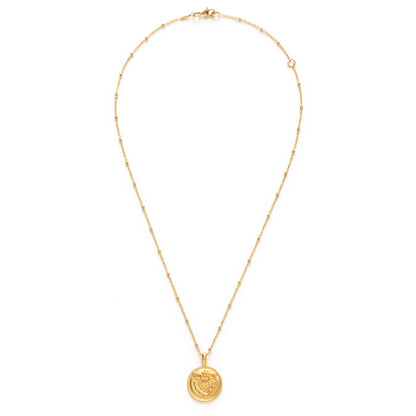 Mexican Folk Heart Necklace