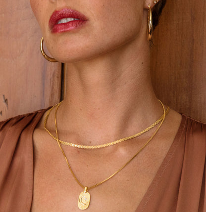 Serpentine Chain Necklace