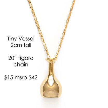 Ancient Vessel Pendant Necklace