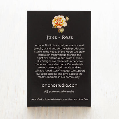 Birth Flower Necklace Series