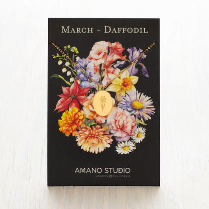 Birth Flower Necklace Series