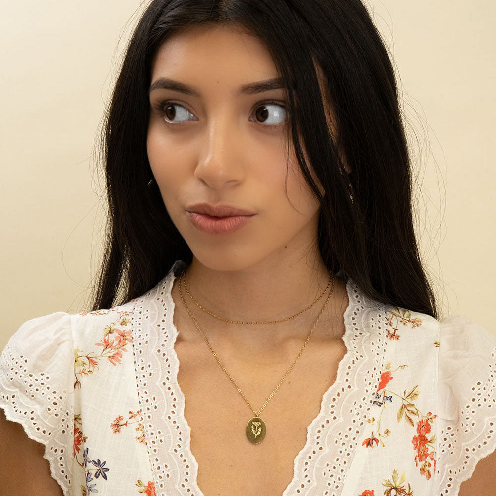 Birth Flower Necklace Series