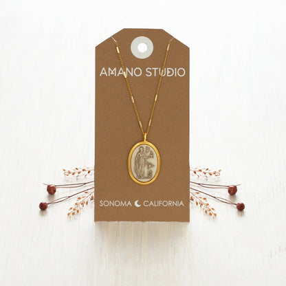 Aphrodite Vintage Cameo Necklace
