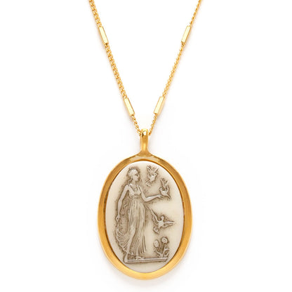 Aphrodite Vintage Cameo Necklace