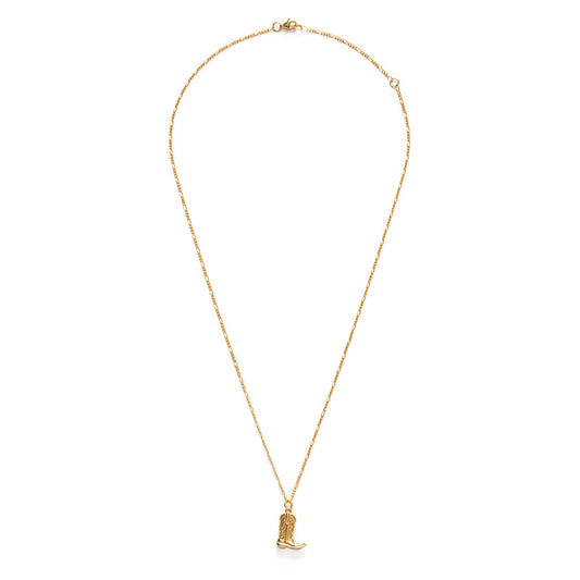 Cowboy Boot Charm Necklace