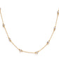 Freshwater Pearl Station Chain Necklace